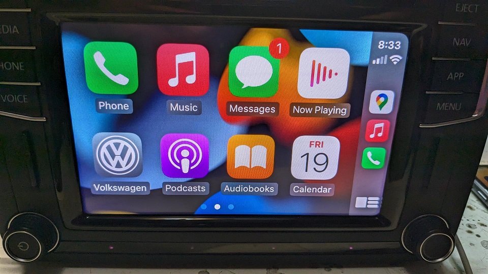 Genuine VW MIB2 All-in-One Carplay Head Unit